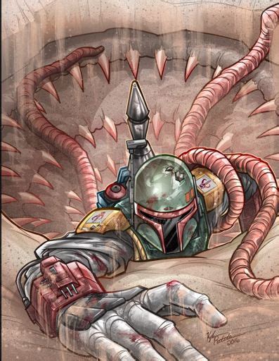 how did boba fett die.